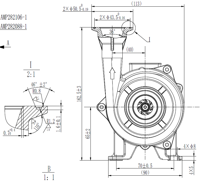 IP68 48V Coolant Electric Pumps For Lithium Ion Battery Energy Storage System