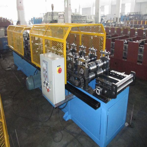 4kw Ridge Cap Steel Tile Forming Machine 76mm Diameter of The Roller for Lawn Garden