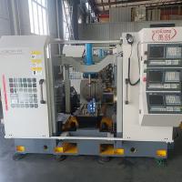 Tour à trois têtes CNC pour le traitement des vannes