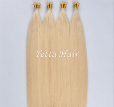 A tintura do mergulho da queratina da categoria 6A ligou pre extensões do cabelo com reto de seda
