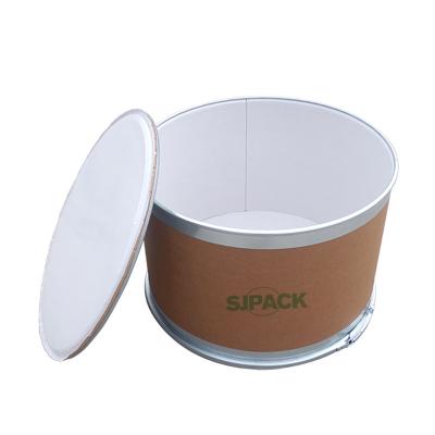 Heavy-Duty 100kg Fiber Drum For Hot Melt Adhesives | 571.5mm Press Disc Fit | Leakproof & Easy To Clean