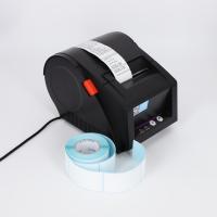 65gsm/70gsm Carreau de papier d'étiquette thermique rouleau de papier pour l'auto-adhésif direct emballage logistique papier vitré