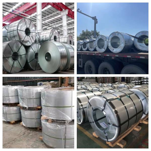 Специально изготовленные катушки из оцинкованных листов с цинковым покрытием весовой диапазон 30-275 г/м2