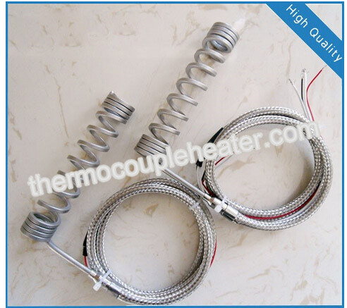Calentadores de bobina eléctricos del cable espiral con el regulador de temperatura caliente del corredor