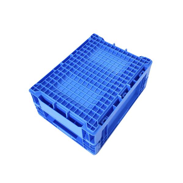 Durable Foldable Plastic Crate 10L Space Saving Collapsible Plastic Crate Factory Direct Supply