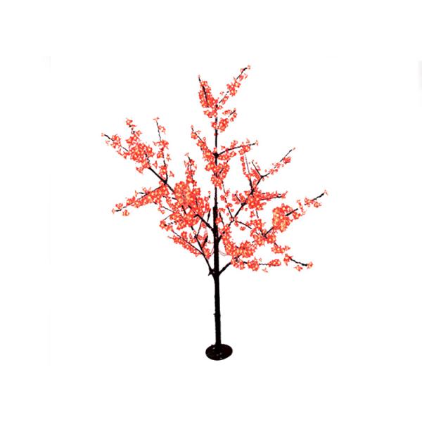 LED Iron Pole Cherry Tree Lights Peach Blossom Luminous Plant High Brightness