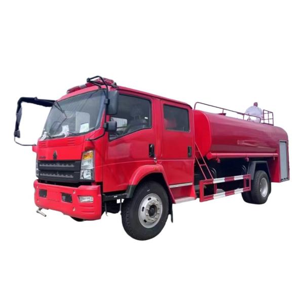 HOWO  8Ton 10 Ton  Fire Rescue Fighting  Water Fire Truck