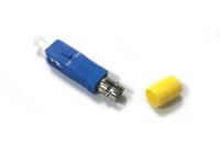 Homem do SC/PC adaptador fêmea de transferência à fibra ótica do ST/PC com porto do ST do metal