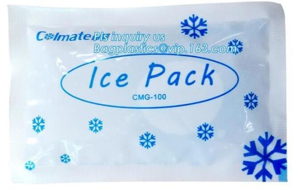 Sports Medicine Ice Bags, Flexible Ice Pack, Easy Seal Ice Cube Bags, Cool Bags & Ice Packs, First Aid Ice Pack, bagease