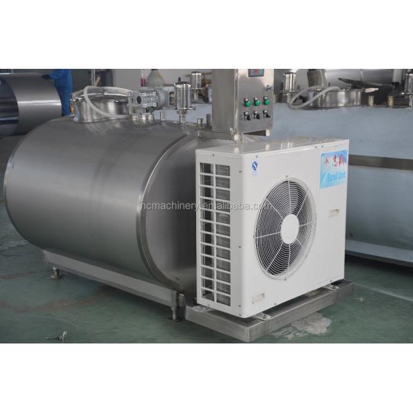 800L Stainless Steel Milk Cold Storage Tank for Industrial and Compressor Processing