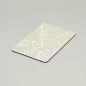 4MM Waterproof Aluminum Composite Panel Scratch-resistant White Rock Aluminum Composite Panel 48 X 96 Inch1.22*2.44m