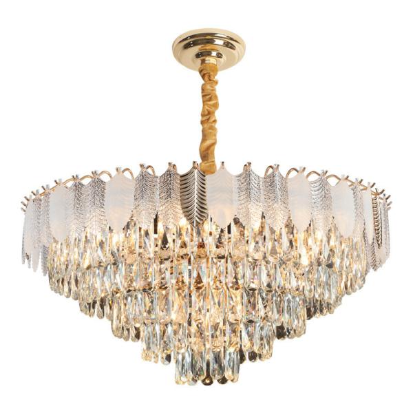 500*340mm Crystal Pendant Light