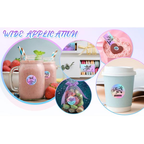 Thank You Cards, Christmas Stickers Set,  Thank You Business Card Thank You Roll Labels Thank You for Support