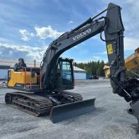 Excavadora Volvo EC140 de segunda mão 0.66m3 Excavadora de balde Usada Máquina barata