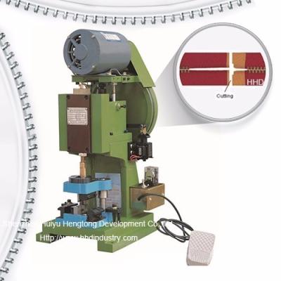 Semi Auto Metal Zipper Machine Punching And Cutting Machine