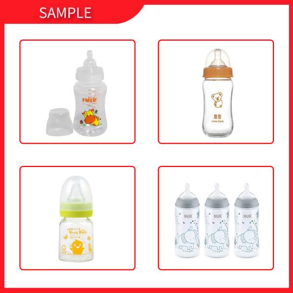 800x800x1200mm Cylindrical Screen Printing Machine For Baby Feeder Milk Bottle