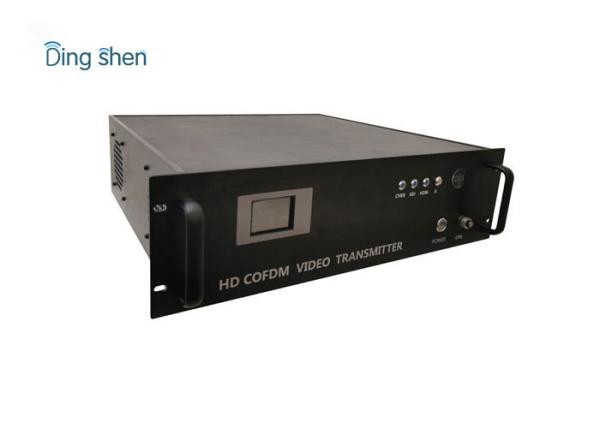 Outdoor Long Range COFDM Wireless Transmitter 60W Video and Data Transmission RS232/RS485 PTZ Control