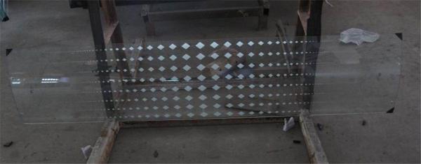 Impressão de seda arte temperada vidro vidro chuveiro painéis de parede para interiores