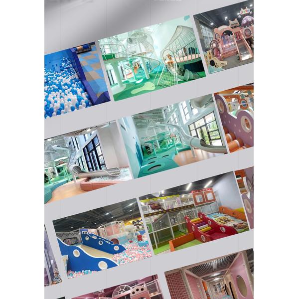 Commercial Childrens Indoor Play Equipment Candy Themed 200m2 Area