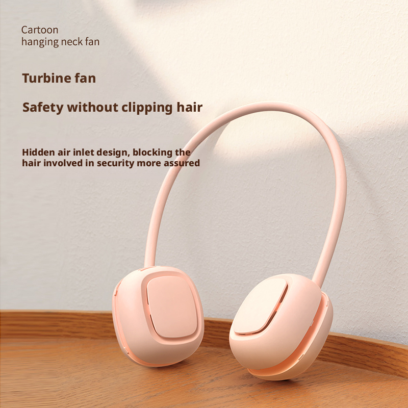 Hands Free Wearable Neck Fan Foldable & Lightweight Design For Personal Cooling