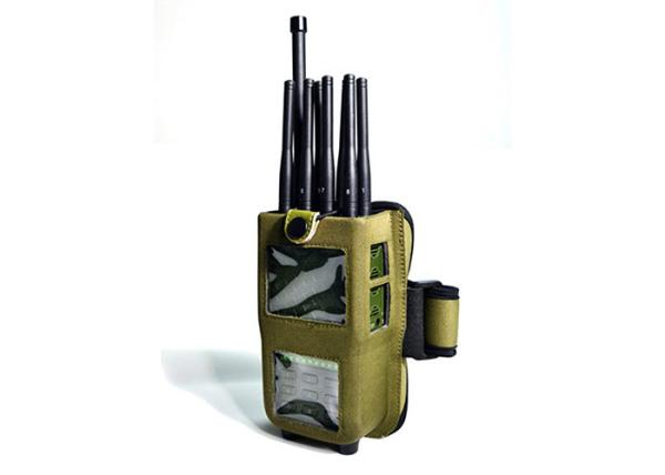 A DCS portátil 8 da G/M do jammer do sinal da tampa de nylon une 2G 3G 4G LOJACK GPS