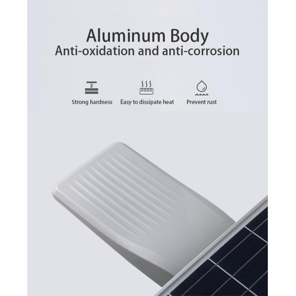 120° Beam Angle Commercial Outdoor Solar Street Light System 10w 20w 30w 40w 50w 100w