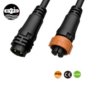 M19 Two Pins Push Pull 23mm Waterproof Quick Connectors