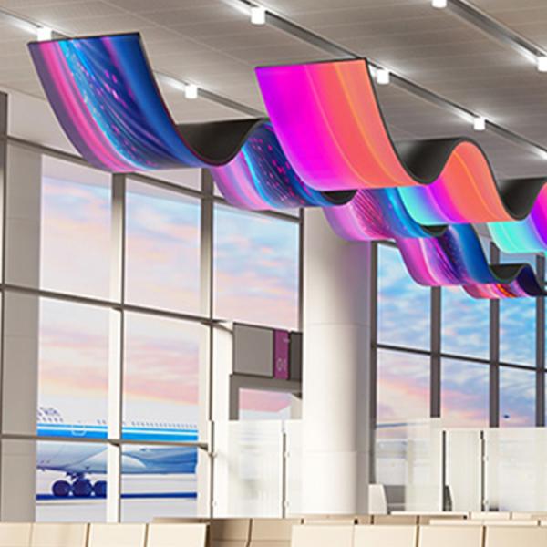 Custom LED Display Screen of Any Size and Shape Indoor Outdoor Flexible Curved Ball Circle Spherical Shape Led Display