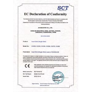 JM INDUSTRY CO., LTD Certifications