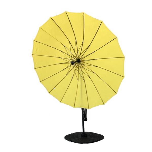 3m Height SGS Approval Free Standing Patio Umbrella Bright Color
