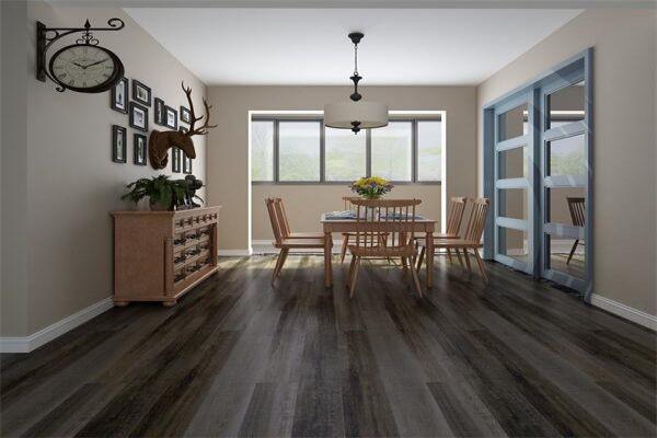 High Gloss Spc Vinyl Plank Flooring Waterproof 28mil  None Odourless