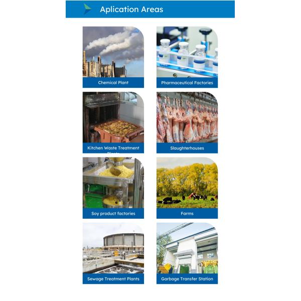 Экологически чистый дезодорант для очистных сооружений