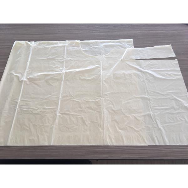 Smooth Surface Disposable Salon Capes , Hair Cutting Cape Breathable Single Use