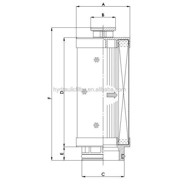 Important Glass Fiber Replace UE319AN20Z Hydraulic Filter Element for Industry Machine