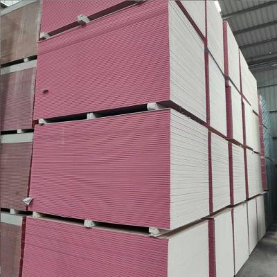 Indoor 9.5 Mm Gypsum Board , Fireproof Gypsum Wallboard 1220mm X 2440mm