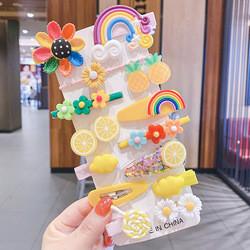 Diy Childrens Hair Accessories Fruit Shape Hair Grips Cartoon Baby For Girls Kids  19 Cm