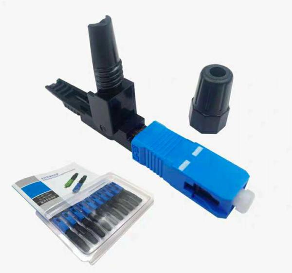 Single / Multi Mode Fiber Optic Cable Connectors Good Exchangeability