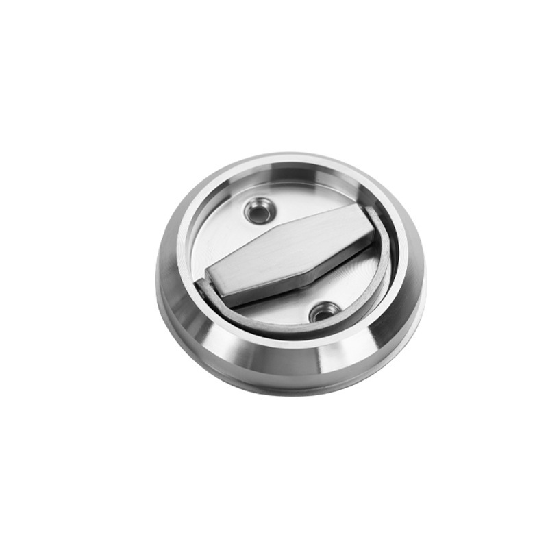 Stainless Steel Invisible Hidden Door Lock Modern Design Universal Bedroom Doors Wall-Mounted Sliding Door Closure Doors