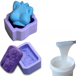 Fast Curing 100% Platinum Liquid Silicone Rubber with 50-70 Shore A Hardness for Spoon Making Materials
