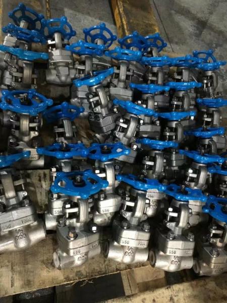 Threaded End Forged Steel Gate Valve 800LB Conventional Port Handwheel Operation