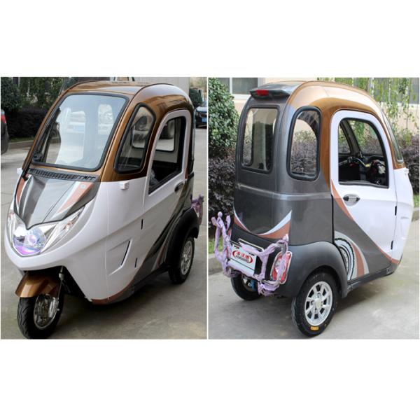 Handle Steering 2 Passengers Mini Electric Tricycle