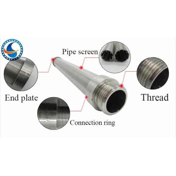 трубка слота нержавеющей стали 316L 304 321 для фильтрации воды