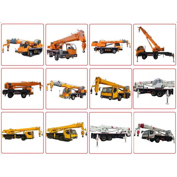 Small Telescopic Boom Mobile Crane 6 Ton Truck Crane With Self Made Chassis