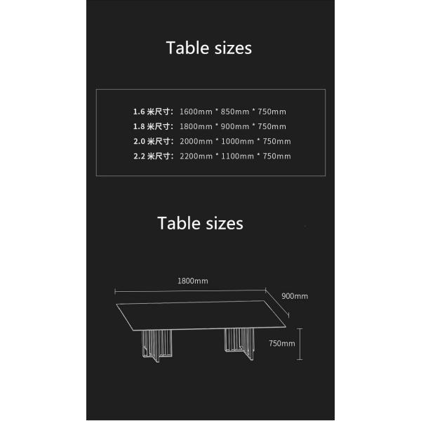 Обеденный стол мрамора Seater сливк 6 кухни и стулья роскошные 6 Seater 100cm