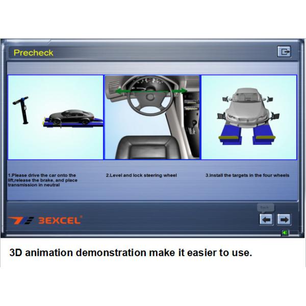 Multi Language T288 Automatic Wheel Alignment Machine