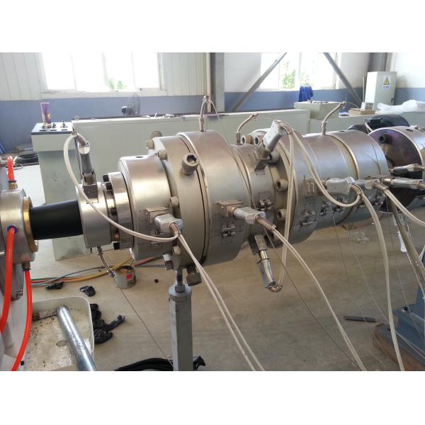 Automatic Computerized Single-screw Continuous PERT PEX Insulated Pipe Production Line for Pre-Insulated Pipes