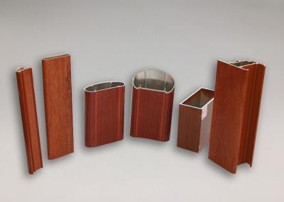 6063 T6 Aluminium Wood Finish Standard Aluminum Extrusions Corrosion Resistance