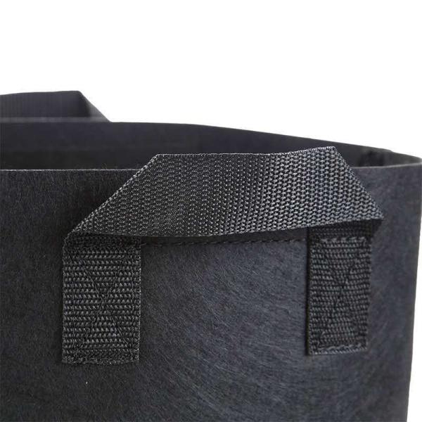 3 Gallon 5 Gallon 10 Gallon 25 Gallon 100 Gallon Vertical Garden Grow Bags Aeration Fabric Pots Container