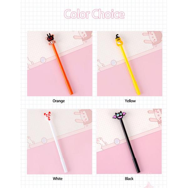 Pen créatif à thème d'Halloween avec un stylo de gel de 0,5 mm