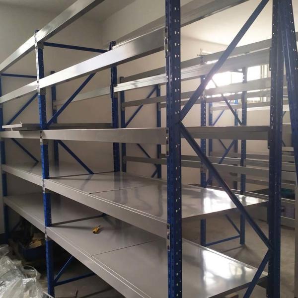 Warehouse Assembly Required Industrial Metal Shelving In Black For Customized Needs
